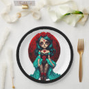 Search for sugar skull plates Dia de los muertos