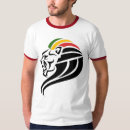 Search for rasta lion tshirts Rastafarian