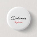 Search for monogram wedding badges Bridesmaid