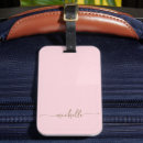 Search for monogrammed travel accessories Blush pink