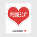 Search for wednesday stickers Heart