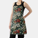 Search for vintage modern aprons Red
