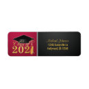 Search for class of 2021 return address labels High school