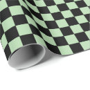 Search for pale green wrapping paper Checkered