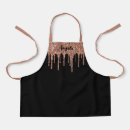 Search for gold glitter sparkle aprons For kids