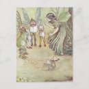 Search for vintage fairy tale illustration postcards Retro