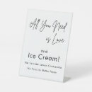 Search for ice cream wedding signs Modern