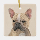 Search for french bulldog christmas tree decorations Puppy