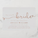 Search for here comes the bride invitations Simple
