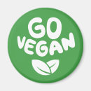 Search for go green magnets Vegan