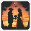 Search for western country wedding stickers Cowboy