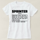 Search for sprinter Marathon runner