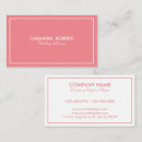 Search for modern business cards Pink