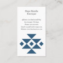 Search for aztec business cards Geometric pattern