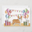 Search for welsh corgi birthday invitations Pembroke