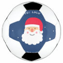 Search for christmas soccer balls Santa