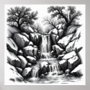 Search for waterfall art Landscape