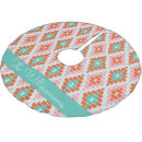 Search for teal tree skirts Geometric