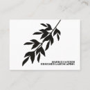 Search for leaf business cards Plant