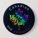 Search for maple leaf badges Canadian pride