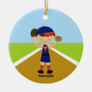 Search for cute softball christmas tree decorations Girl