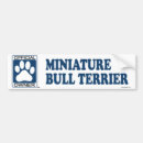 Search for bull terrier bumper stickers Pet