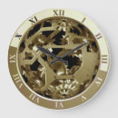 Search for cogs and gears clocks Gold