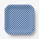 Search for blue and white striped plates Minimalist