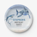 Search for shark paper plates Birthday