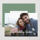 Search for change the date wedding invitations Sage green