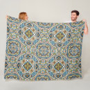 Search for teal and orange blankets For her