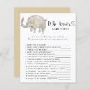 Search for pink elephant baby shower games Watercolor