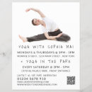Search for yoga classes flyers Yogi