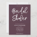 Search for burgundy bridal shower invitations Simple