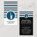 Search for saxophone player business cards Jazz
