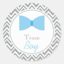 Search for blue grey chevron baby shower stickers Gender reveal