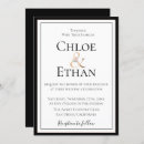 Search for pink black gold white invitations Pretty