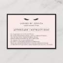 Search for after care business cards Makeup artists