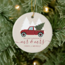 Search for vintage truck decor Our first christmas