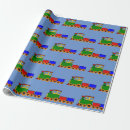 Search for choo choo train wrapping paper Engine