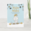 Search for skier christmas cards Cartoon