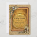 Search for leather wedding invitations Gold