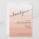 Search for rose gold 21st invitations Chic