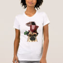 Search for pug womens tshirts Steampunk