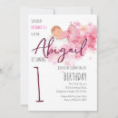 Search for ballerina 1st birthday invitations Girl