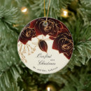 Search for burgundy christmas tree decorations Our first christmas