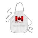 Search for red maple leaf aprons Flag