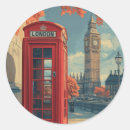 Search for red telephone stickers England