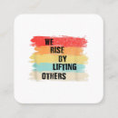 Search for teamwork business cards Motivational