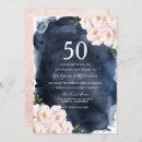 Search for floral anniversary invitations Pink